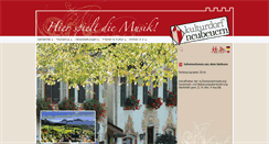 Desktop Screenshot of kulturdorf-neubeuern.de